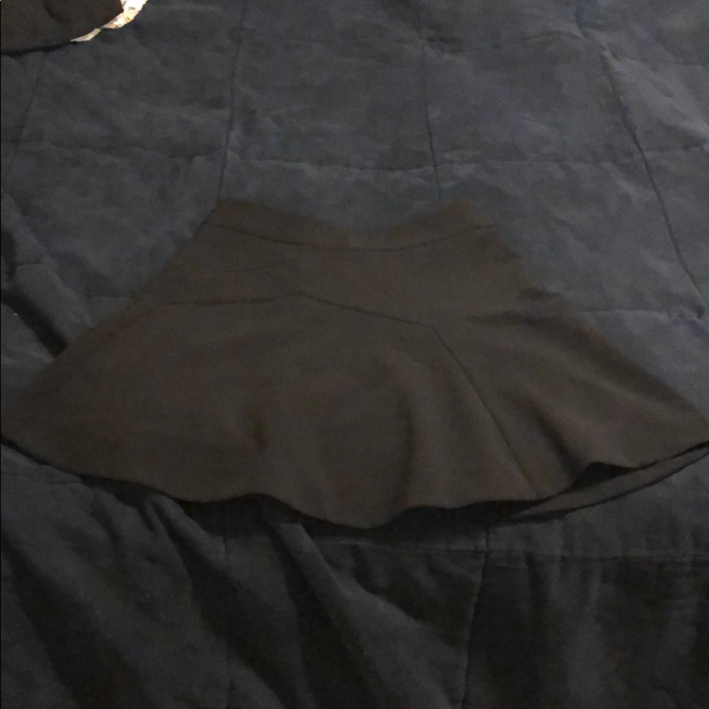 Express black skirt